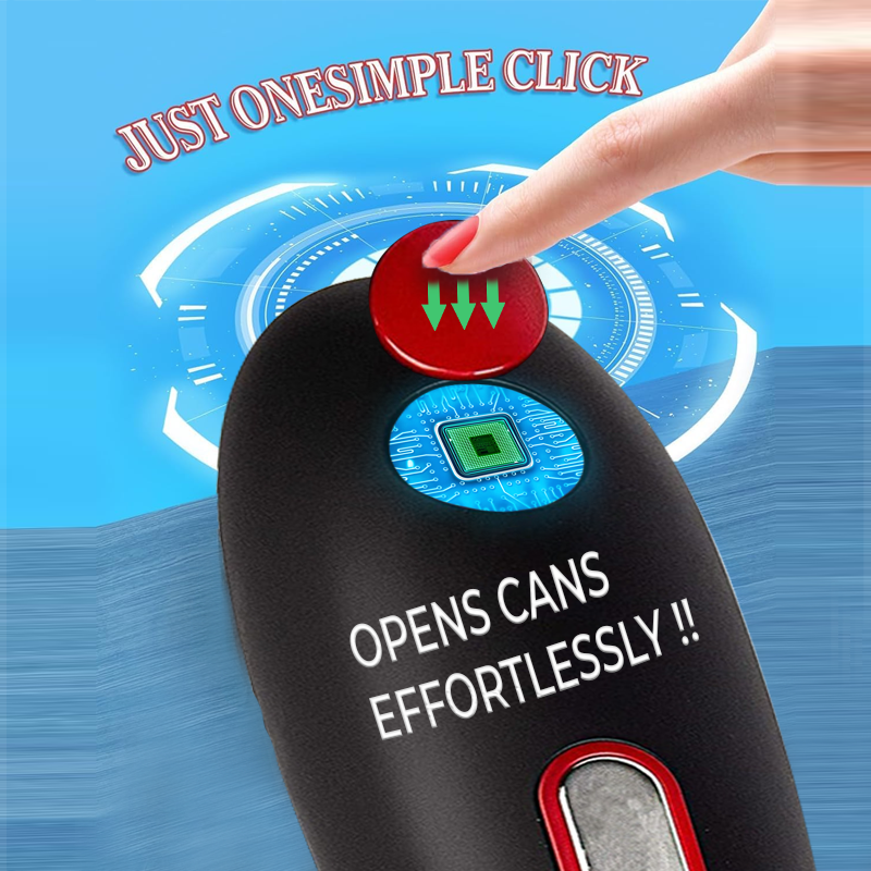 Effortless One-Touch Electric Can Opener