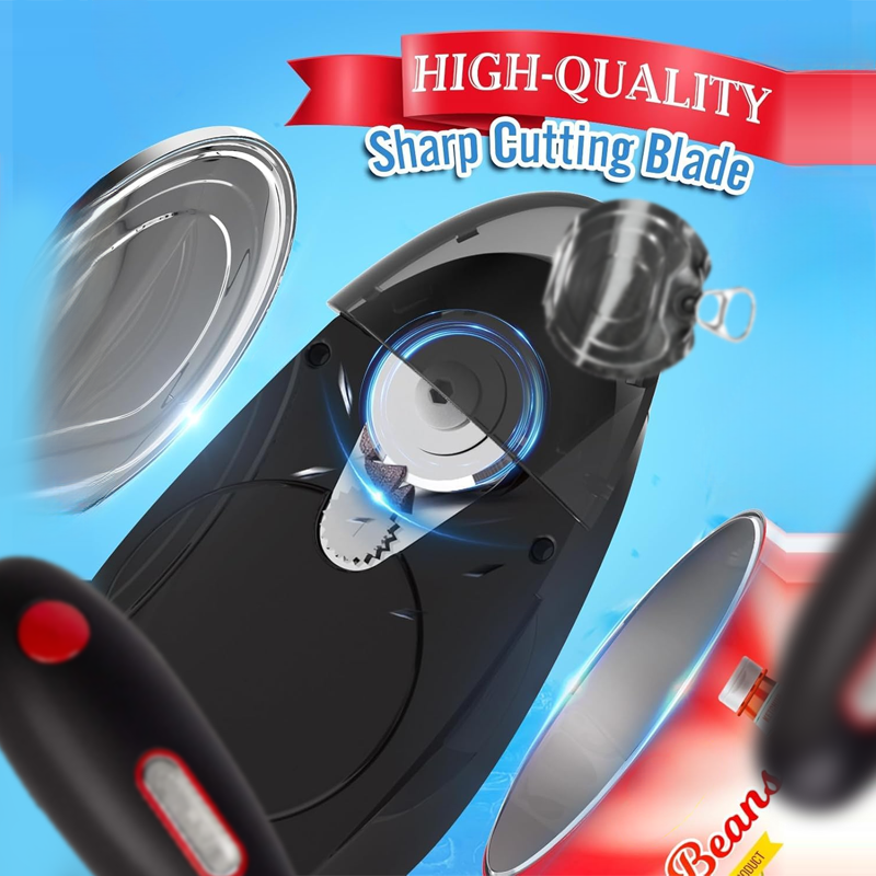 Effortless One-Touch Electric Can Opener