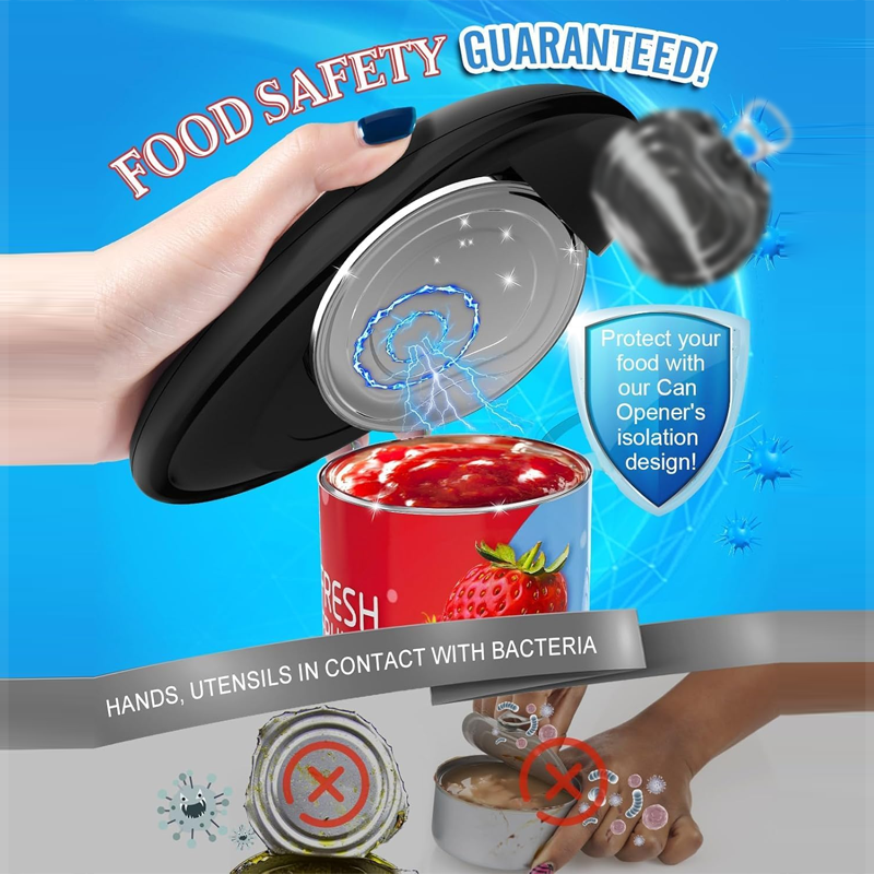 Effortless One-Touch Electric Can Opener