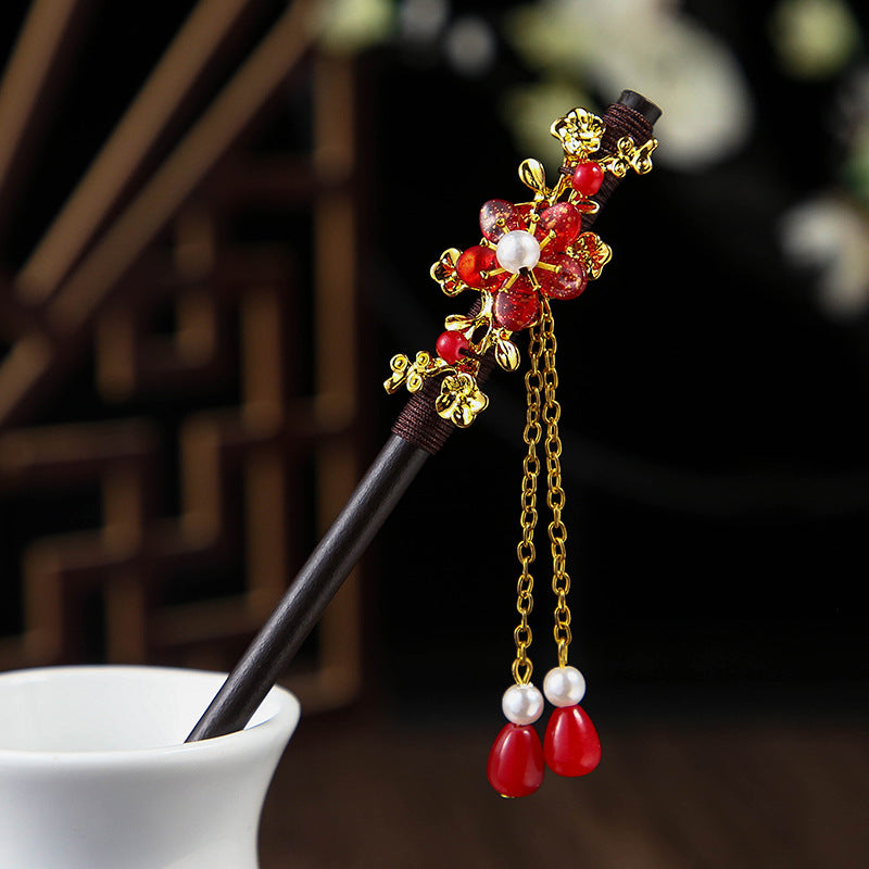 Wooden Hair Hairpin Headwear